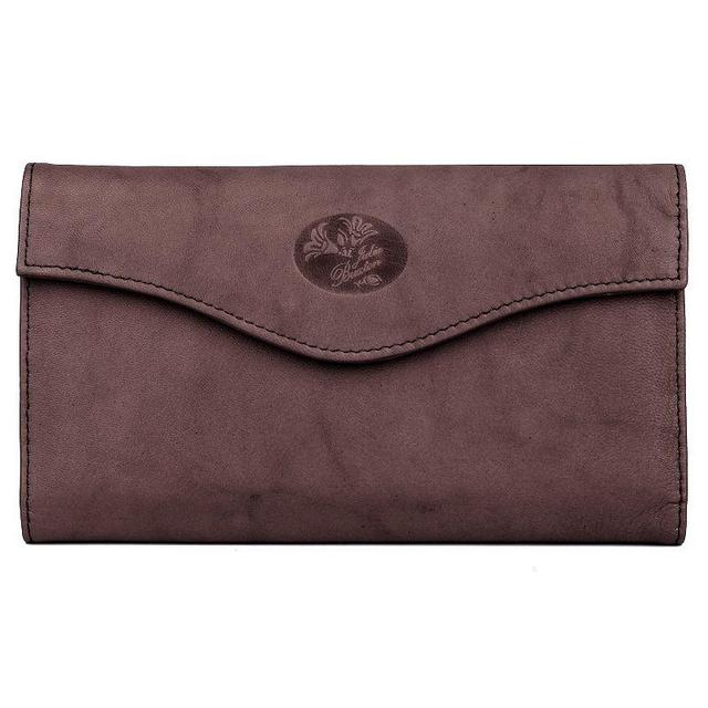 Julia Buxton Heiress RFID-Blocking Leather Organizer Clutch Product Image