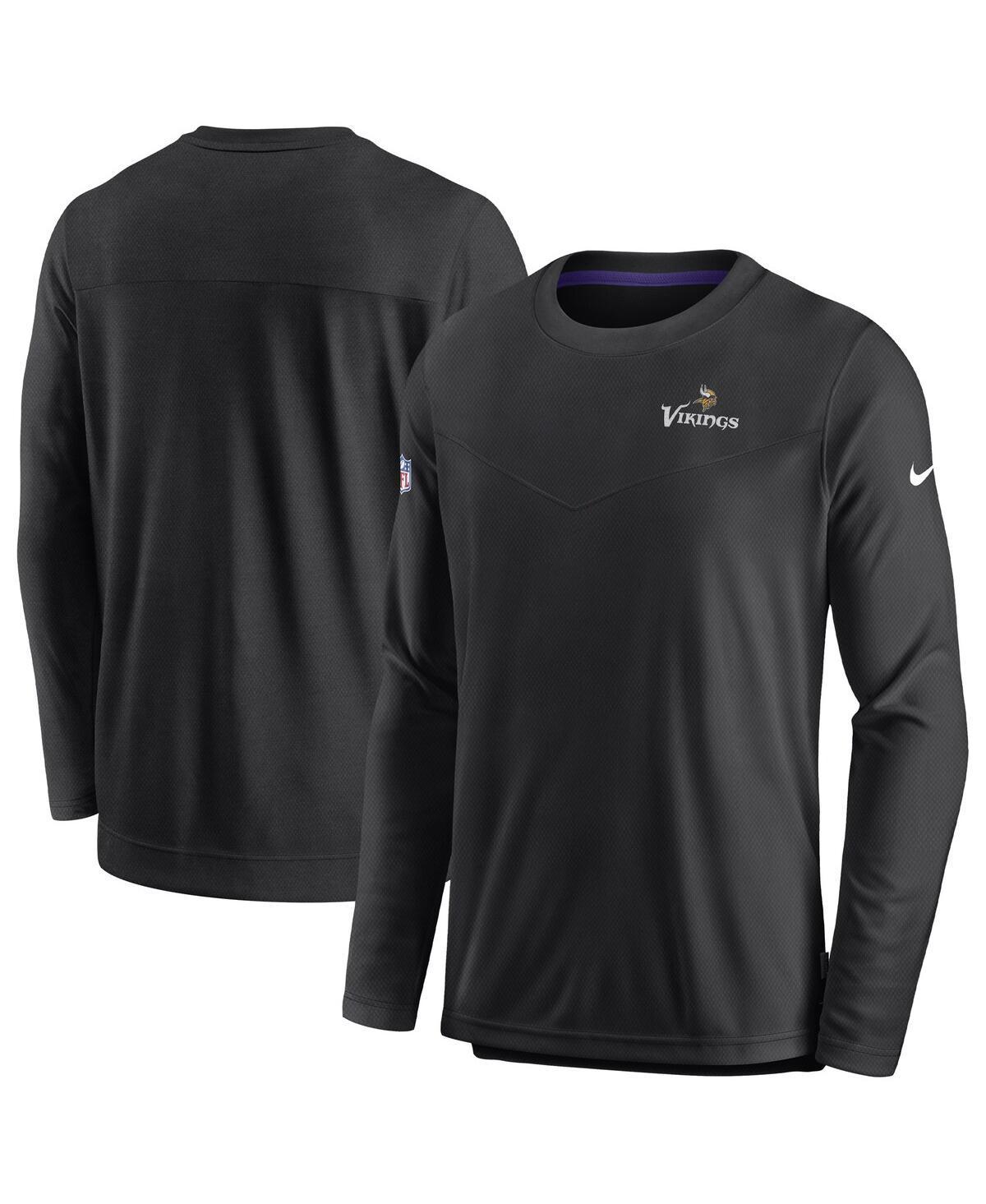 Mens Nike Royal New York Giants Sideline Lockup Performance Long Sleeve T-Shirt Product Image