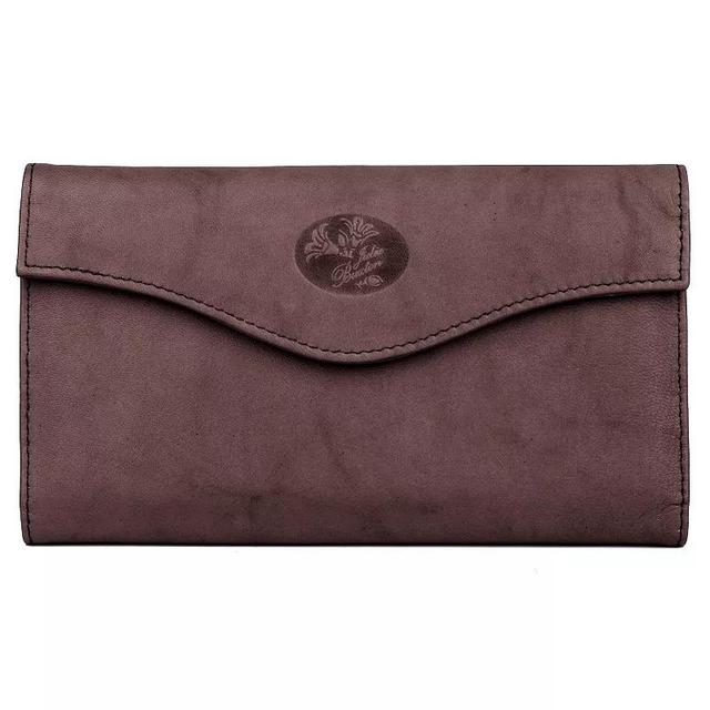 Julia Buxton Heiress RFID-Blocking Leather Organizer Clutch Product Image