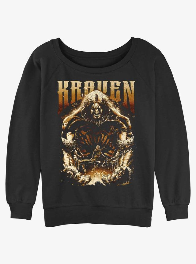 Marvel Kraven The Hunter And Spider Man Girls Slouchy Sweatshirt Product Image