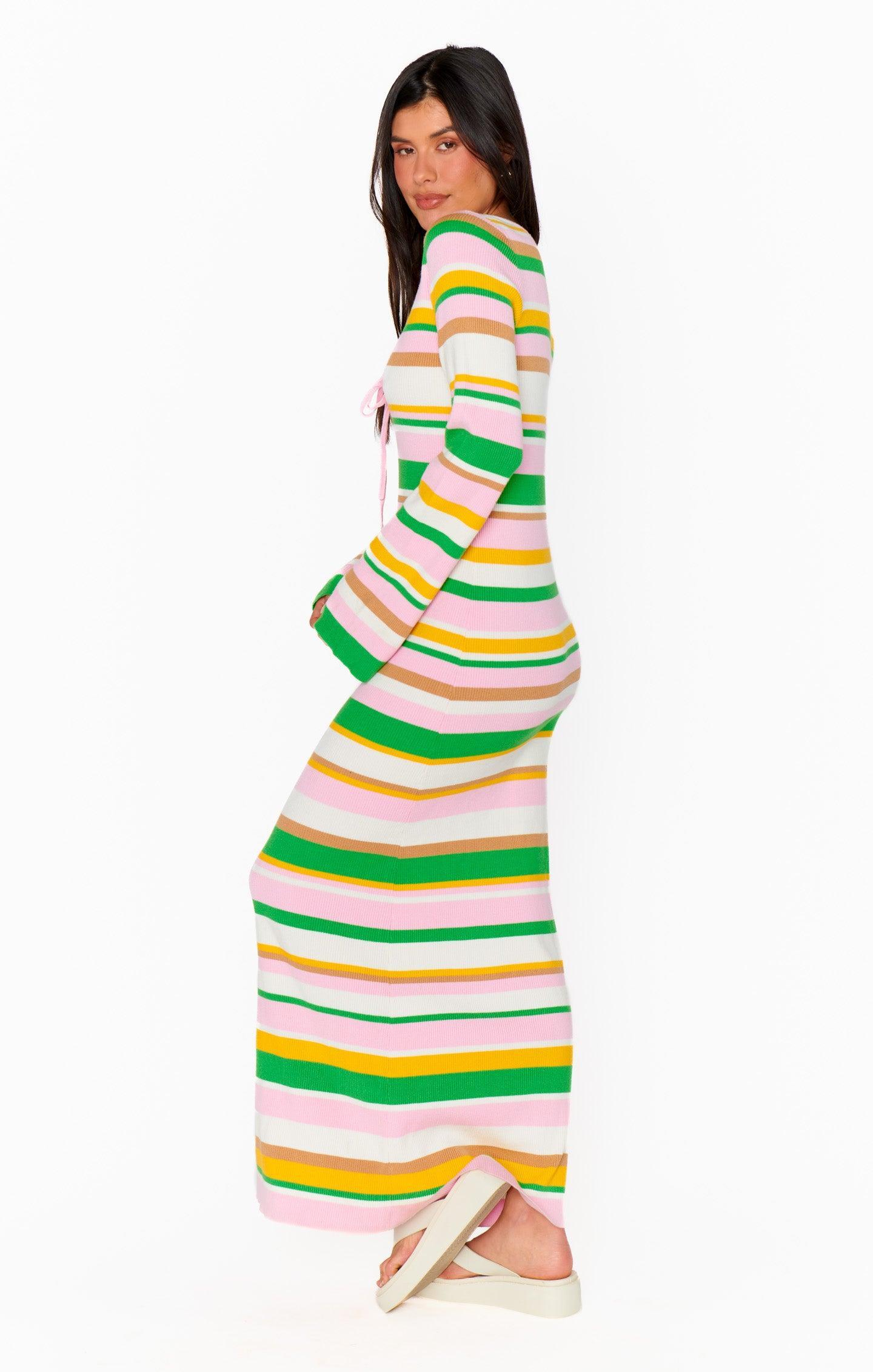 Vacay Maxi Dress ~ Multi Rib Knit Product Image