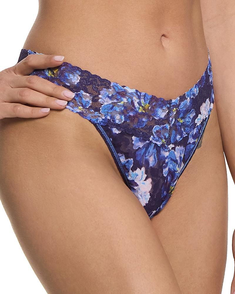 Womens Printed Original-Rise Thong Product Image