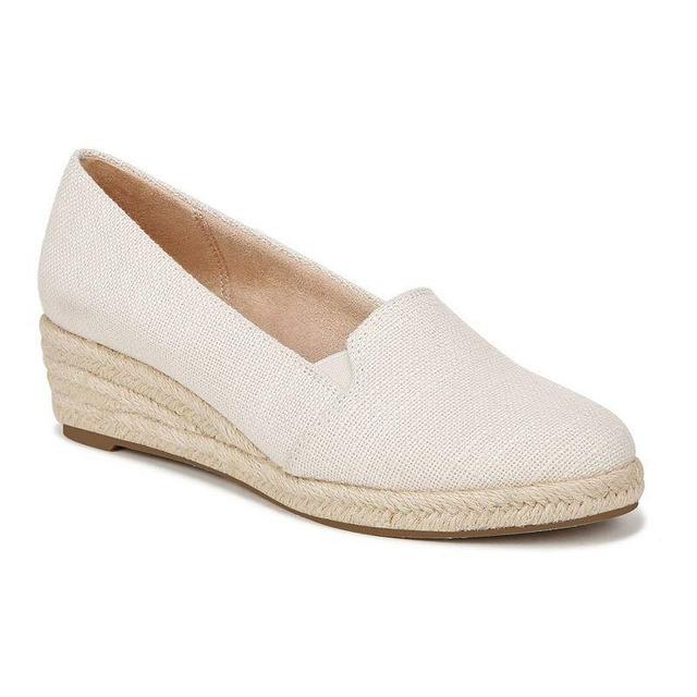 LifeStride Kamilla Womens Espadrille Wedges Ivory Product Image