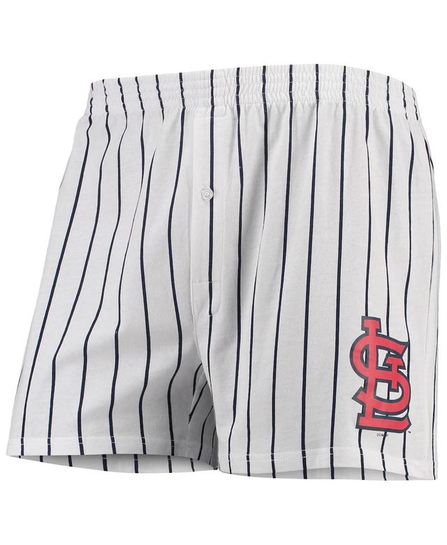 Mens White St. Louis Cardinals Vigor Boxer Shorts Product Image