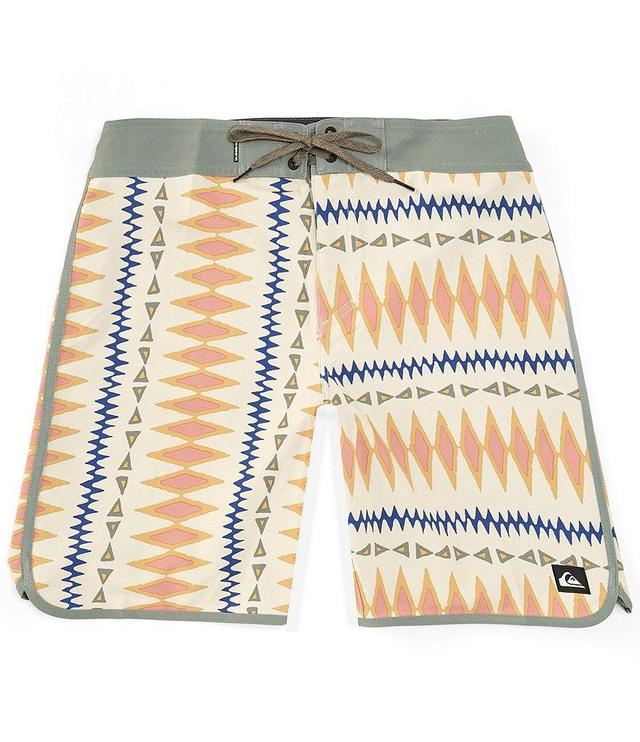 Quiksilver Surfsilk Scallop 19#double; Outseam Printed Board Shorts Product Image