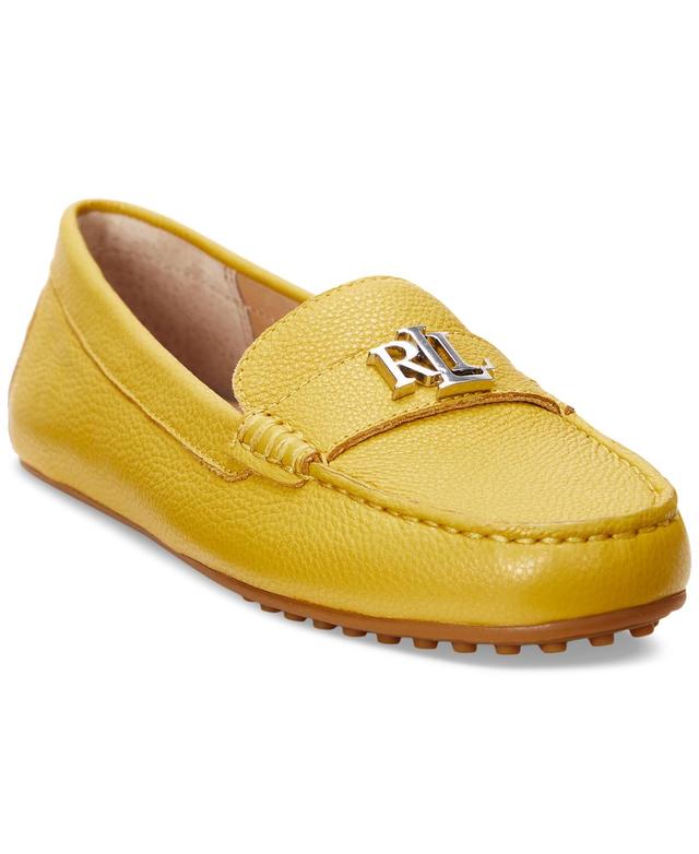 Lauren Ralph Lauren Womens Barnsbury Slip-On Driver Loafer Flats Product Image