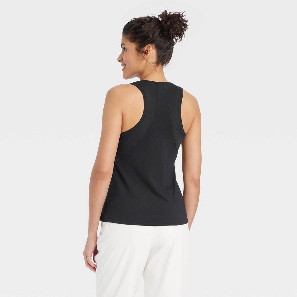 Women's Essential Racerback Tank Top - All In Motion™ Black M Product Image