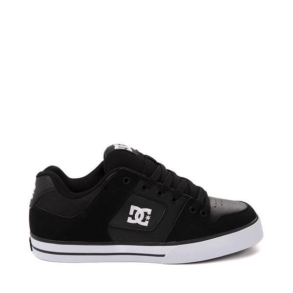 Mens DC Pure Skate Shoe - Black / White Product Image