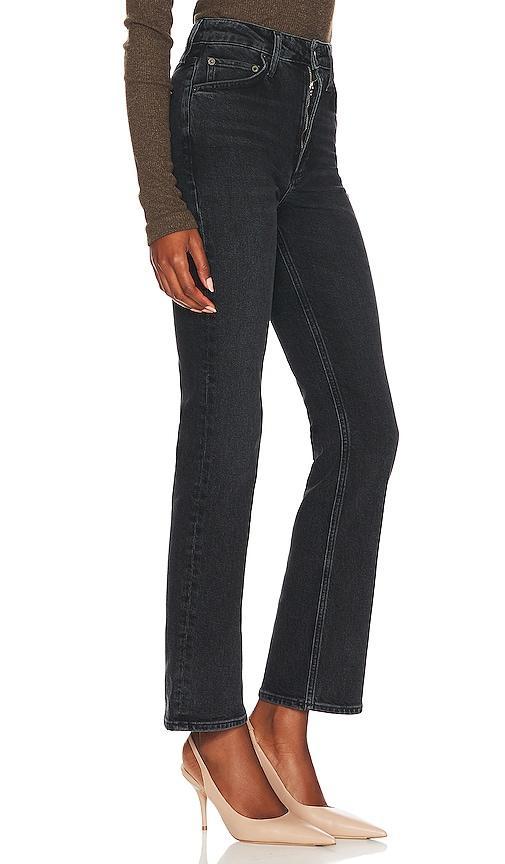 AGOLDE Vintage High Rise Bootcut in Black. Size 23, 24, 29, 32, 34. Product Image