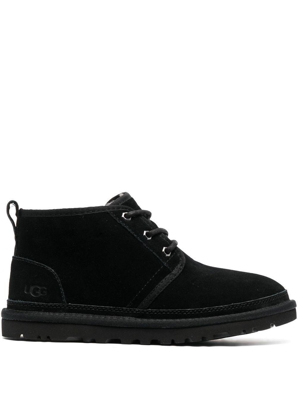 UGG Neumel Lace-up Desert Boots In Black Product Image