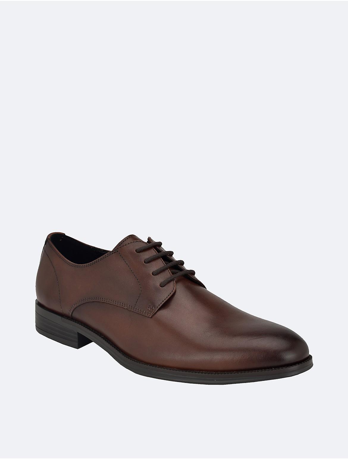 Calvin Klein Mens Mens Jack Dress Shoe - Brown - 7 Product Image