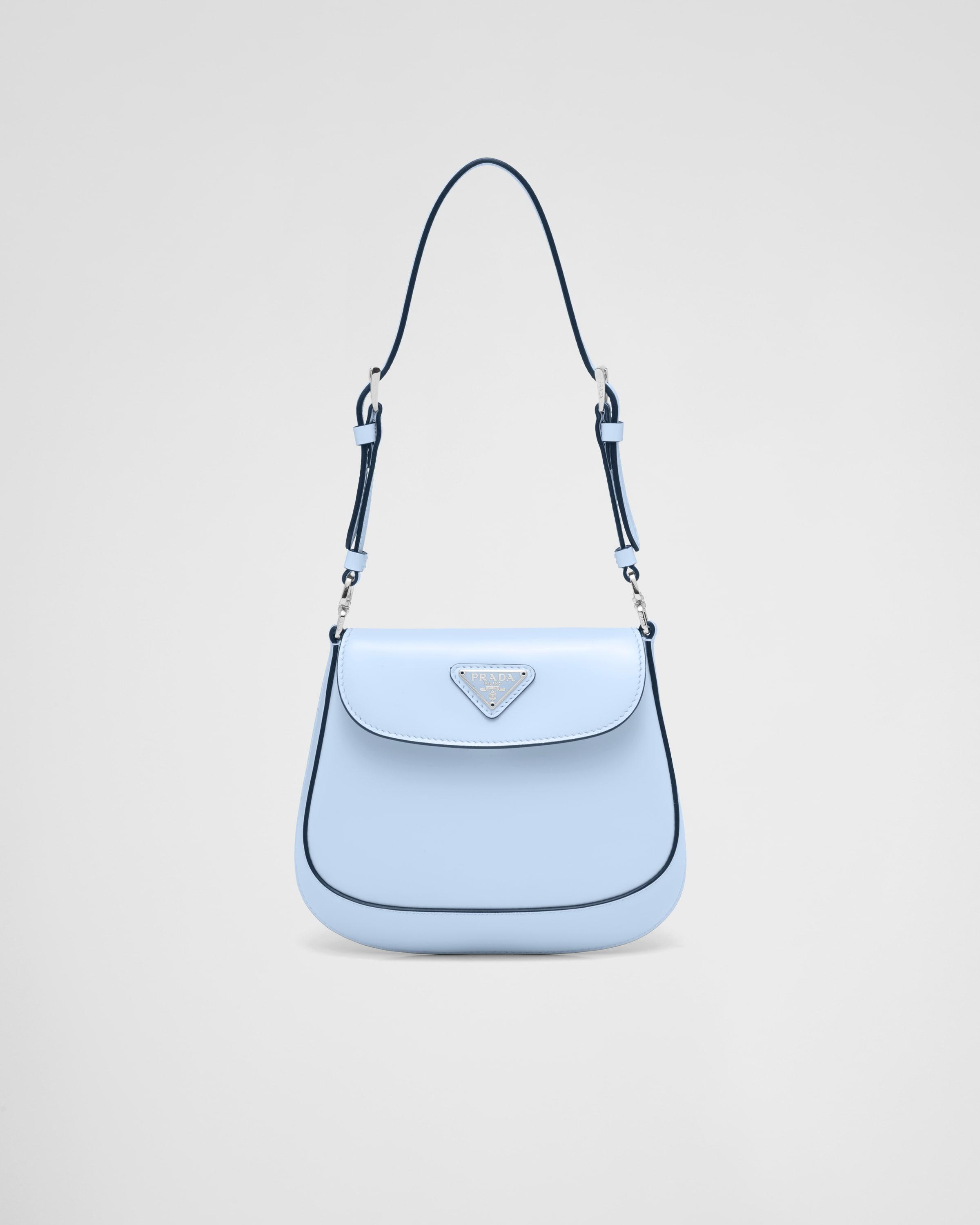 Prada Cleo brushed leather mini bag Product Image