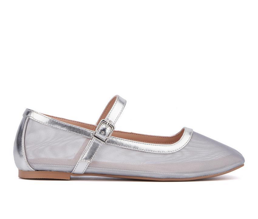 Women's New York and Company Page 2 Mary Jane Flats Product Image