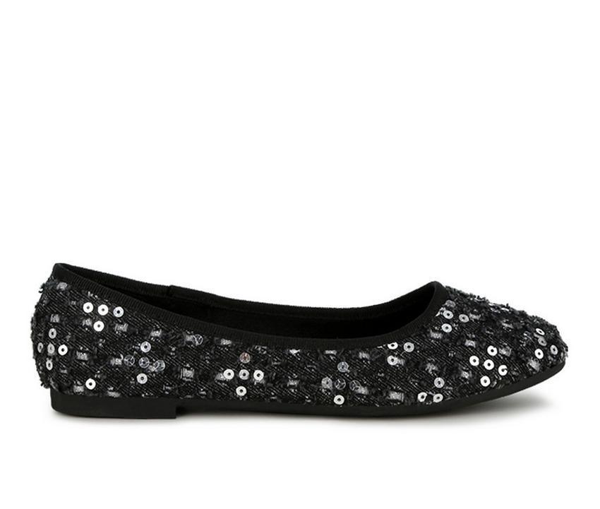 Women's London Rag Sujet Flats Product Image