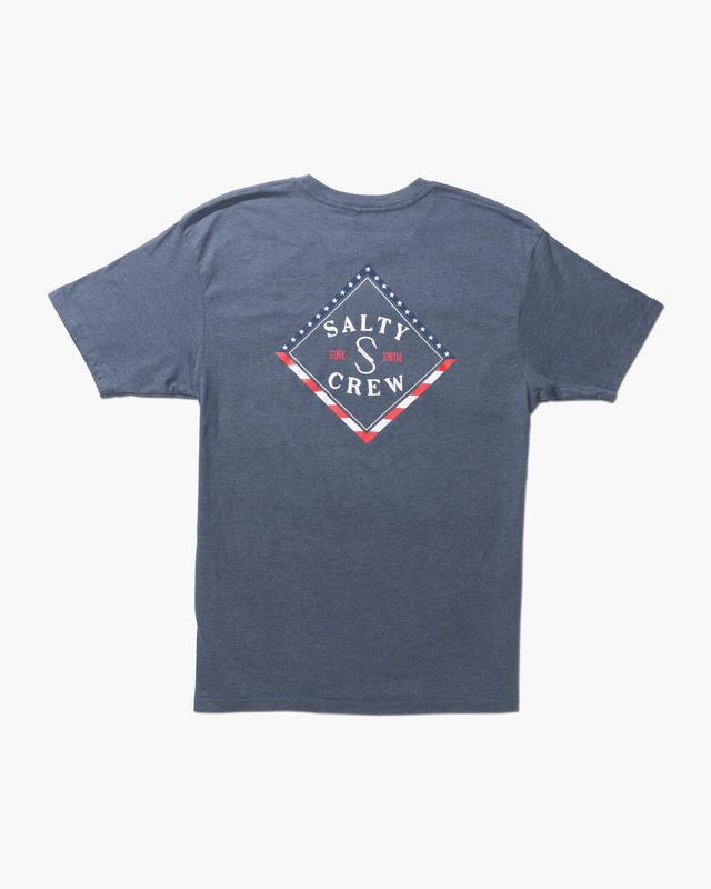 Tippet Merica Tee - Slate Male Product Image