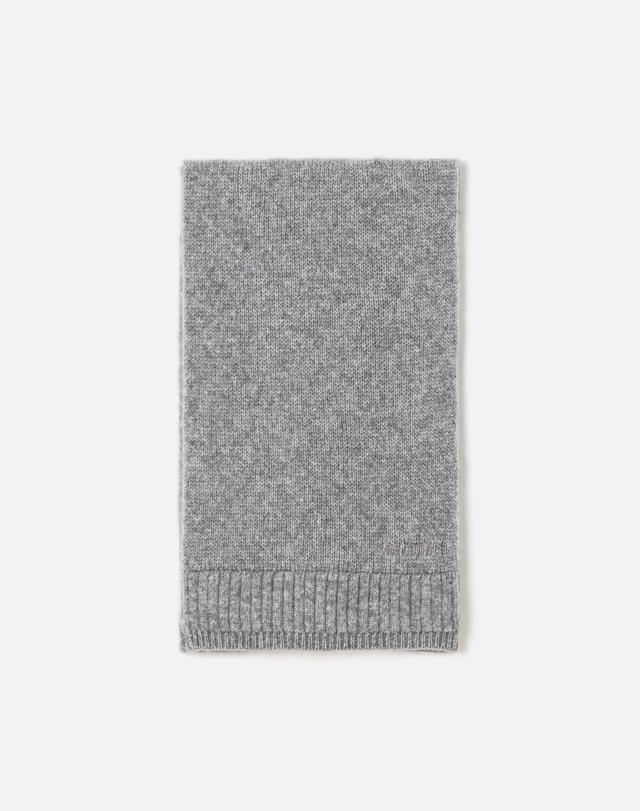 Rib Scarf - Grey Heather Product Image