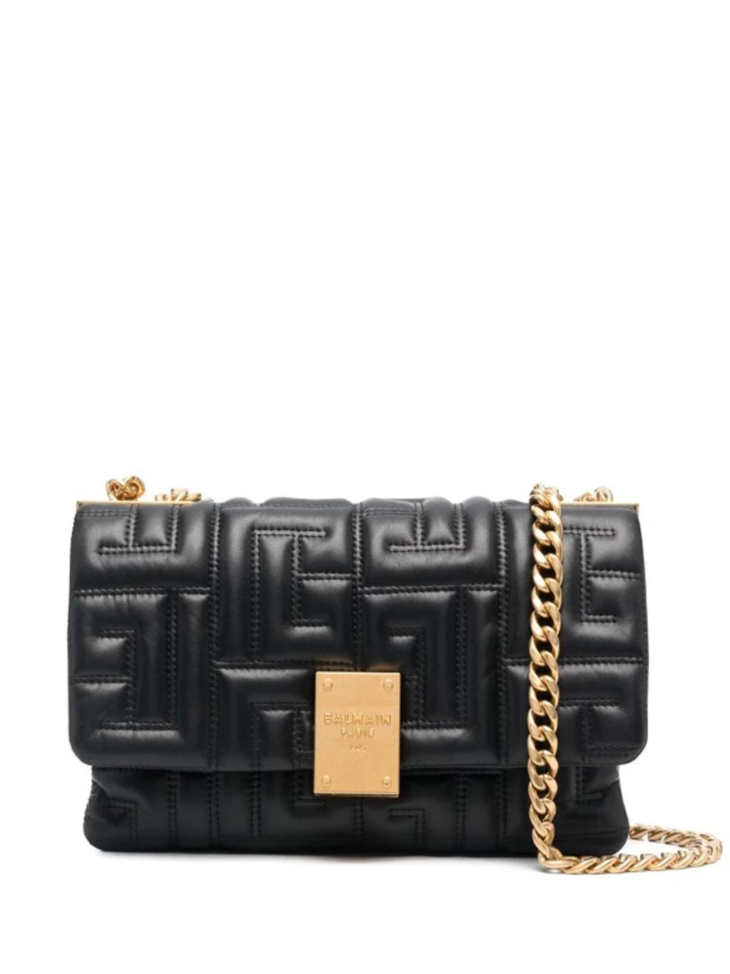 Small 1945 Quilted Shoulder Bag In Black Product Image