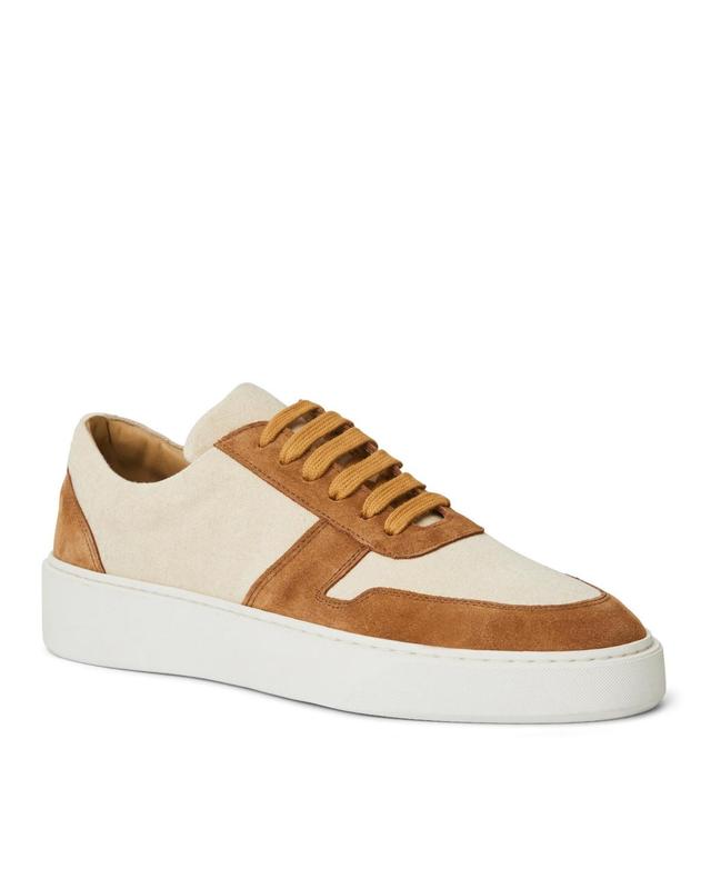 Mens Darian Suede & Canvas Low-Top Sneakers Product Image