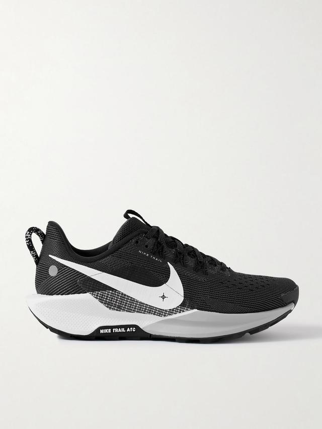 NIKE Black Pegasus Trail 5 Sneakers In Black/white-anthraci Product Image