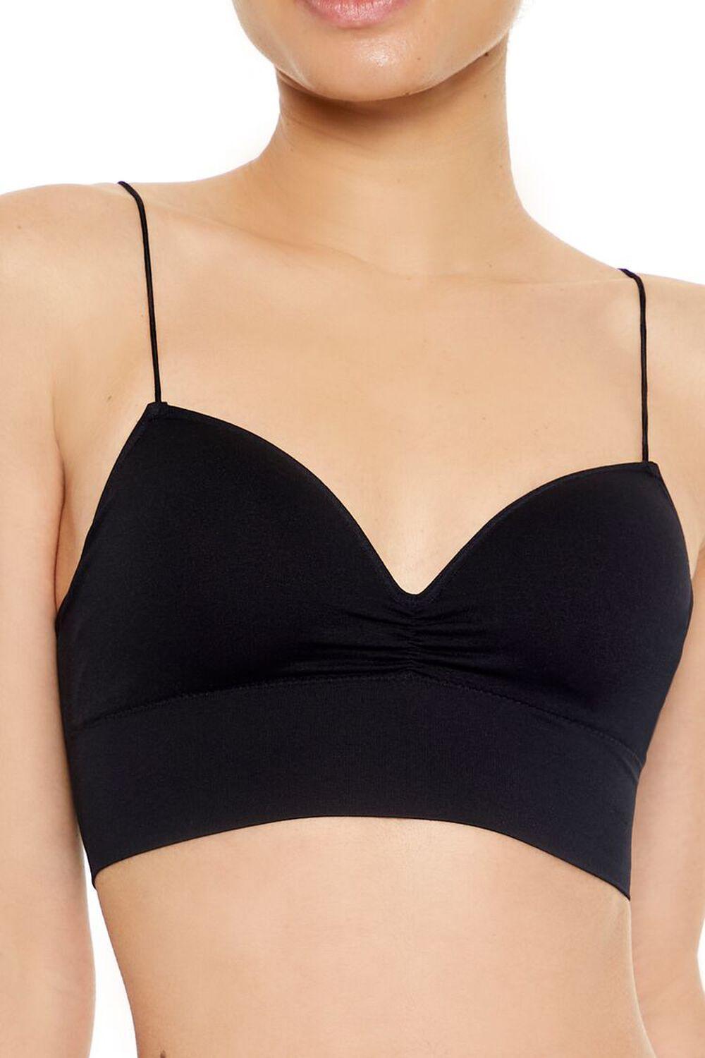 Seamless Cord-Strap Bralette | Forever 21 Product Image