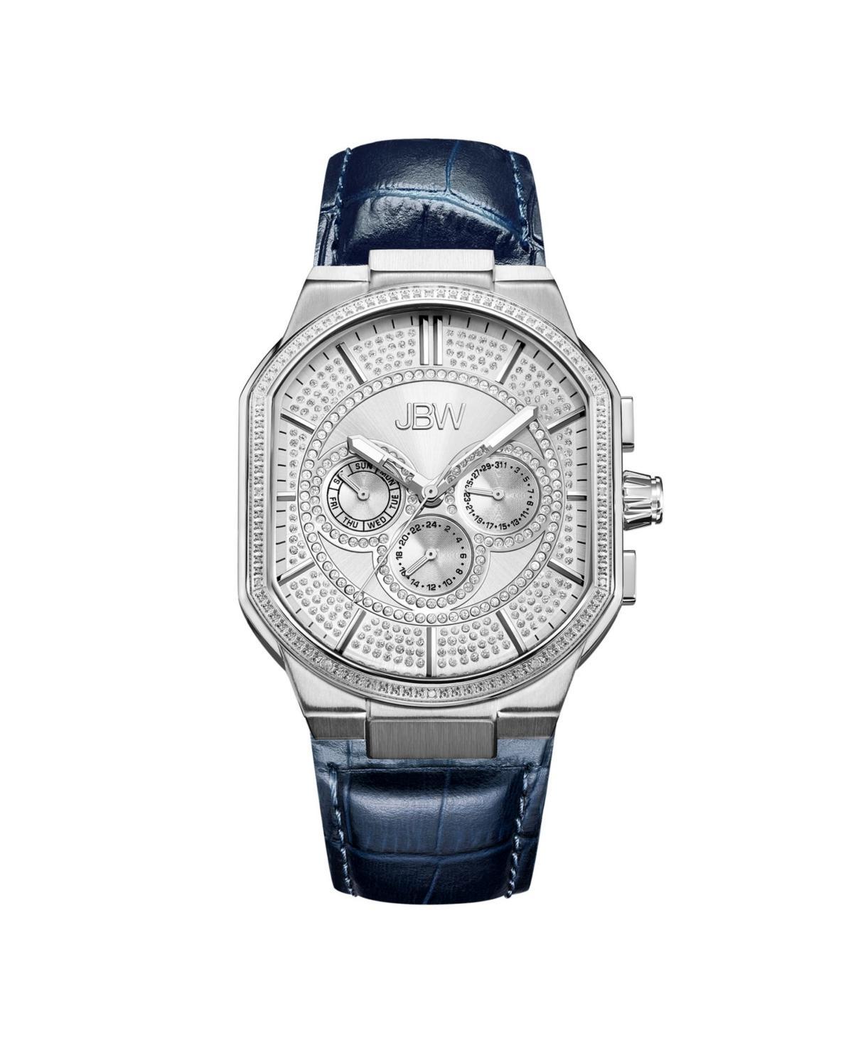 Jbw Mens Orion Diamond (1/8 ct.t.w.) Stainless Steel Watch - Silver Product Image