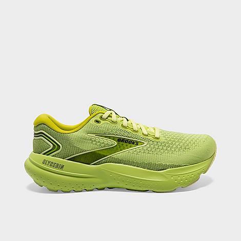 Brooks Mens Brooks Glycerin 21 - Mens Running Shoes Pale Yellow Lime/Lovebird Product Image