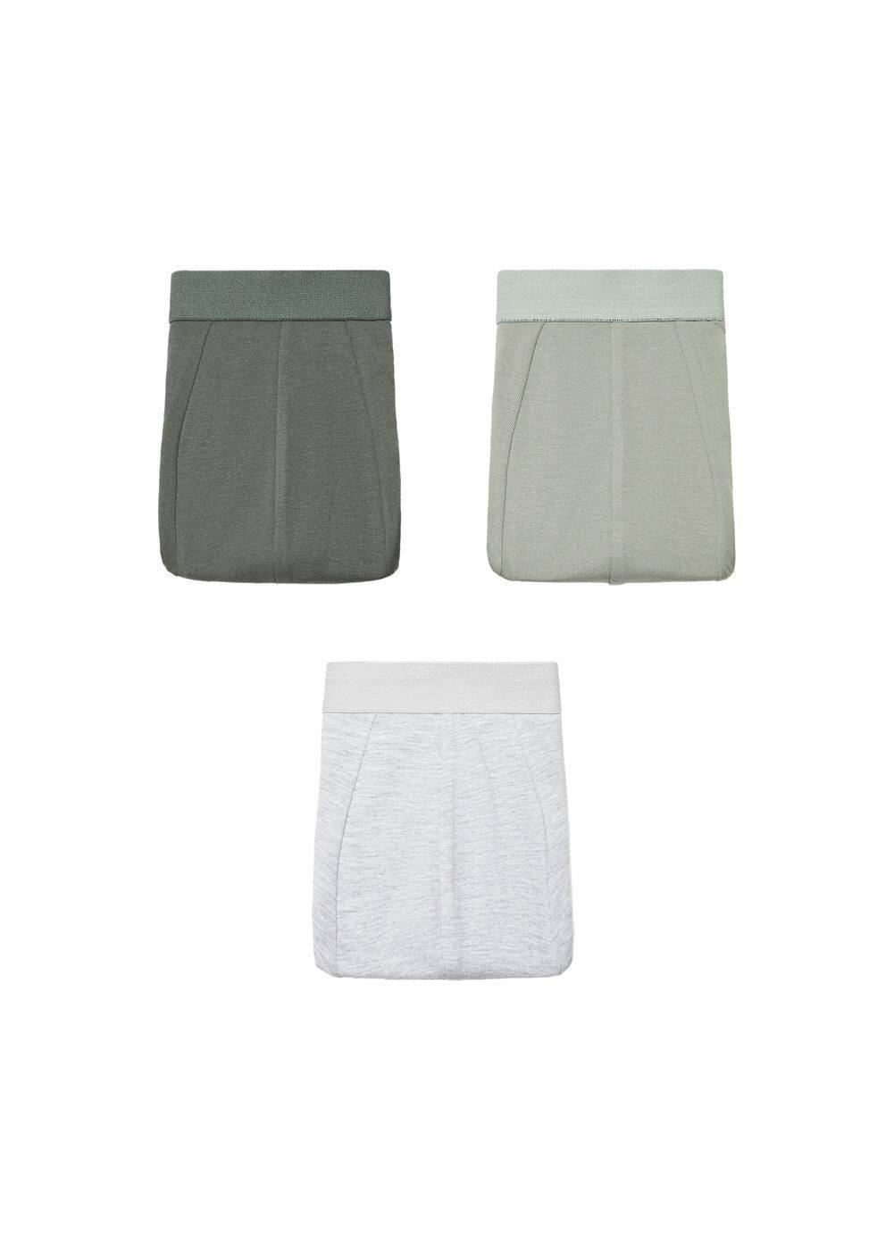 MANGO MAN - 3-pack cotton boxers khakiMen Product Image