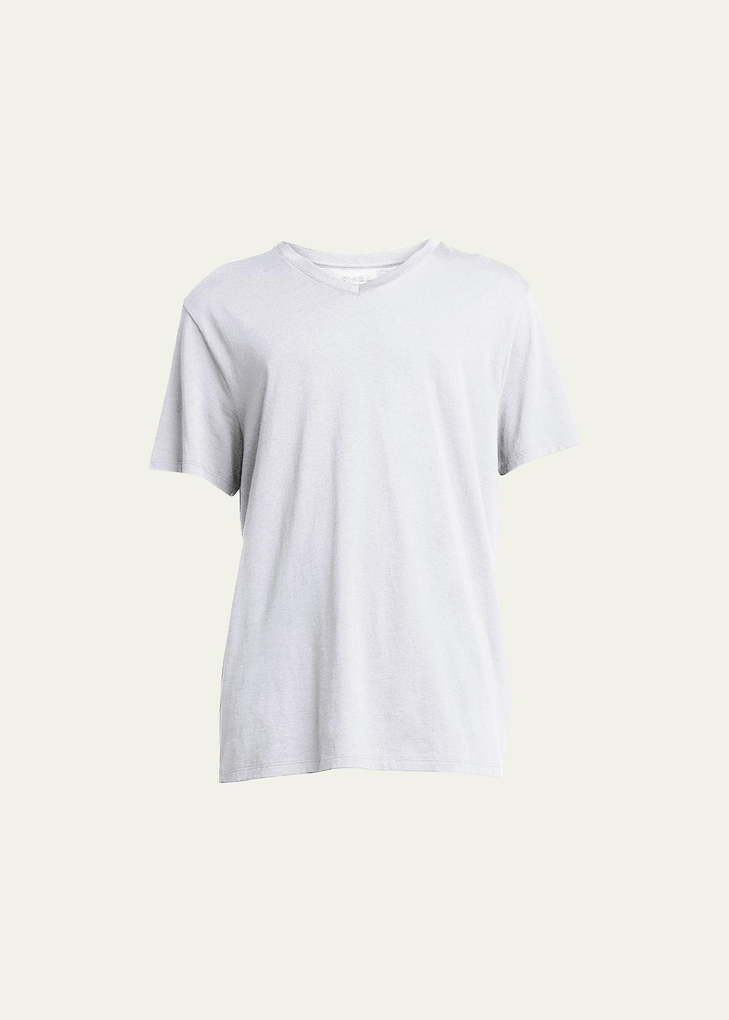 Vince Pima Cotton Slim Fit V-Neck T-Shirt Product Image