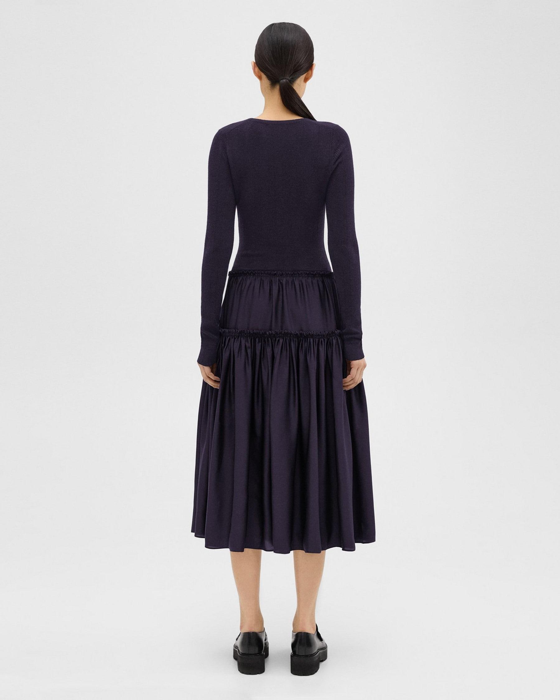 Wool-Viscose Combo Dress Product Image