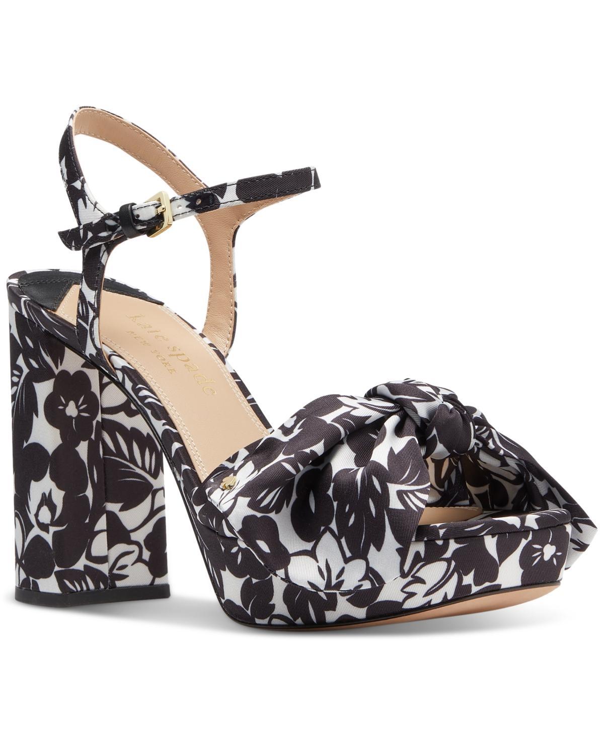 Kate Spade New York Lucie Trop Foliage Platform Women's Sandals Product Image