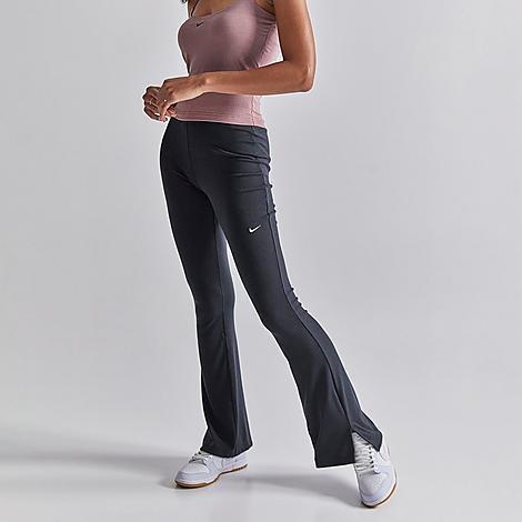 Women's Nike Sportswear Chill Knit Tight Mini-Rib Flared Leggings Product Image