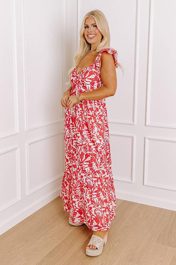 Tucson Botanical Gardens Maxi Dress Curves Product Image