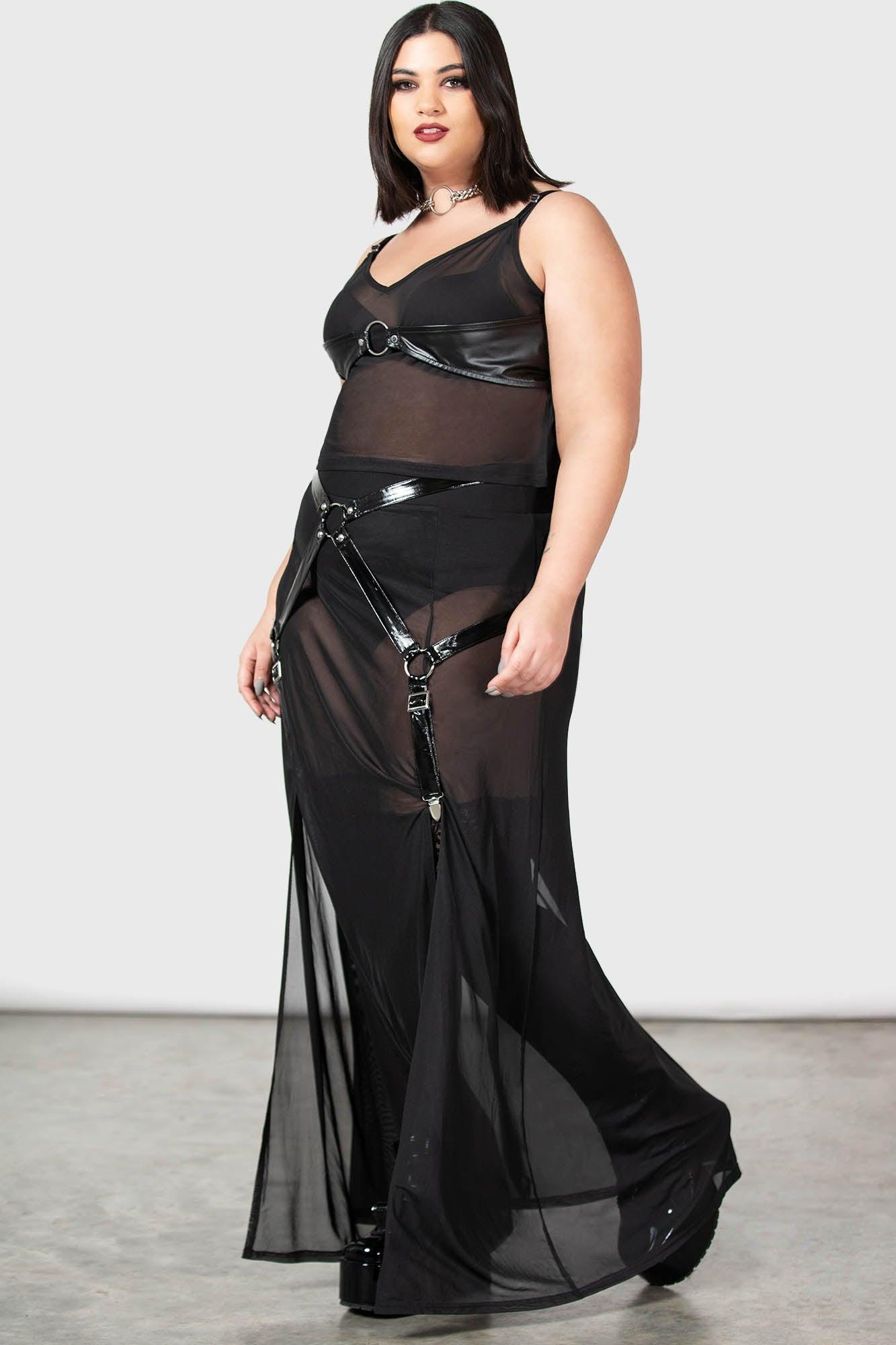 Venomous Magdelana Maxi Skirt [PLUS] Female Product Image