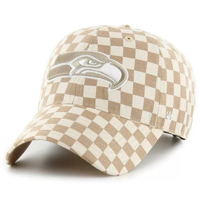 Womens 47 Tan Seattle Seahawks Vibe Check Clean Up Adjustable Hat Product Image