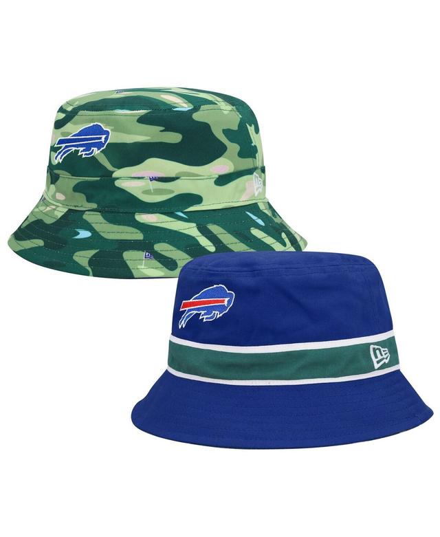 Mens New Era Royal Buffalo Bills Reversible Bucket Hat Product Image