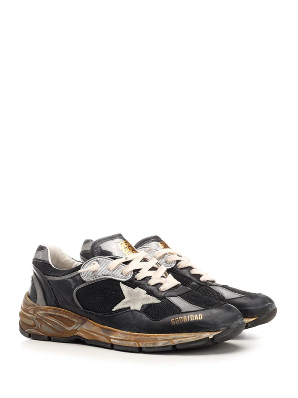 GOLDEN GOOSE Dad-star Low Top Sneaker In Black Product Image