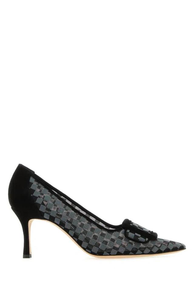 MANOLO BLAHNIK Heeled Shoes In Blckyoth Product Image