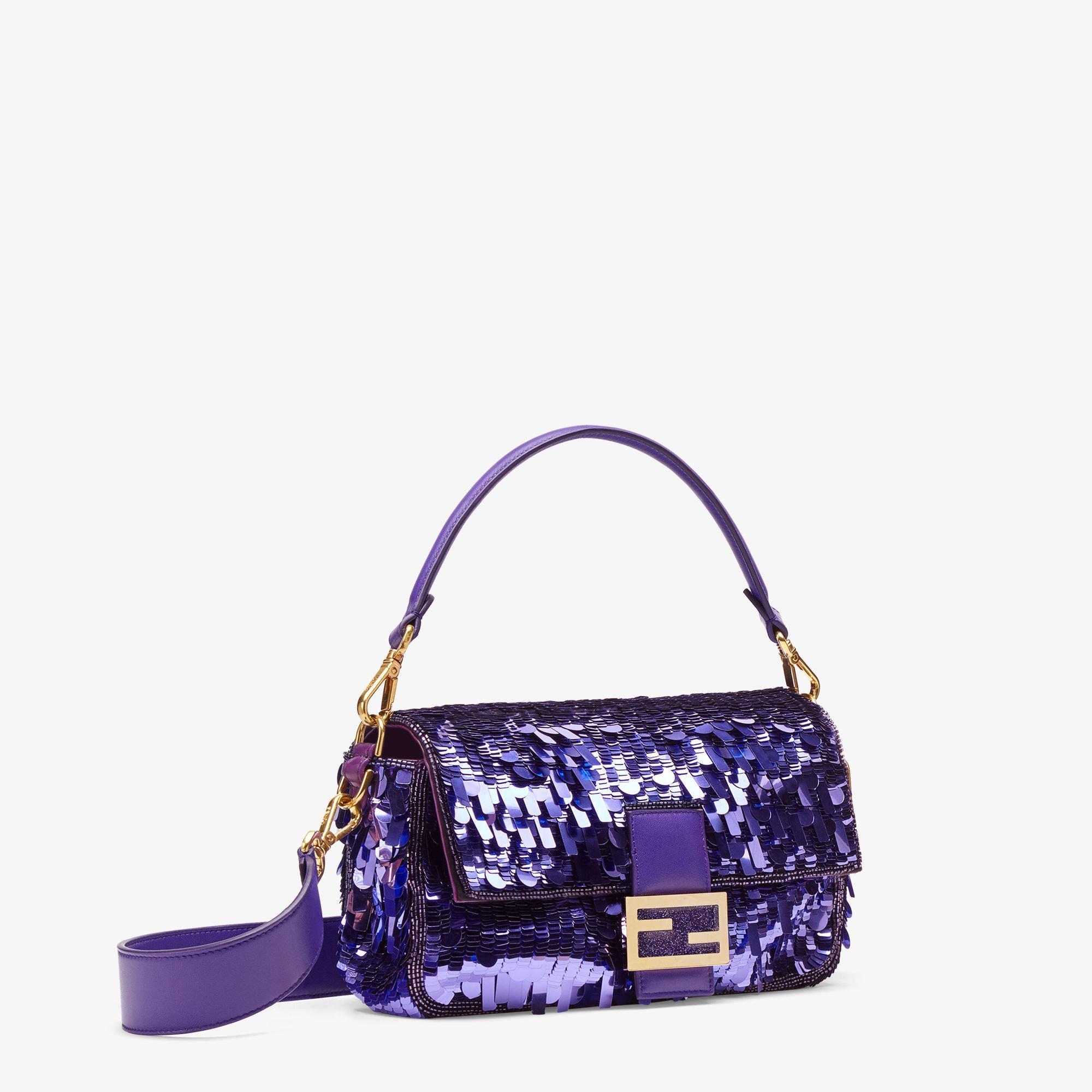 BaguettePurple sequined bag Product Image