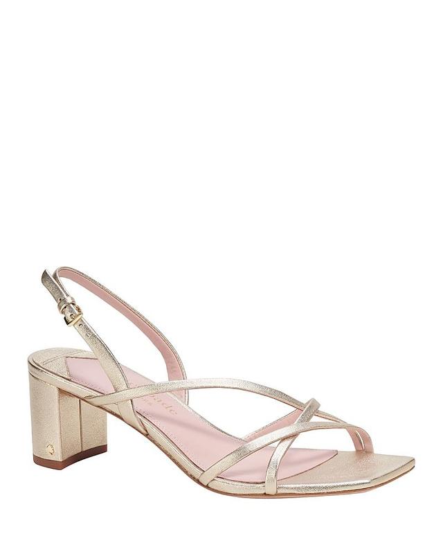 kate spade new york Womens Renee Square Toe Block Heel Sandals Product Image