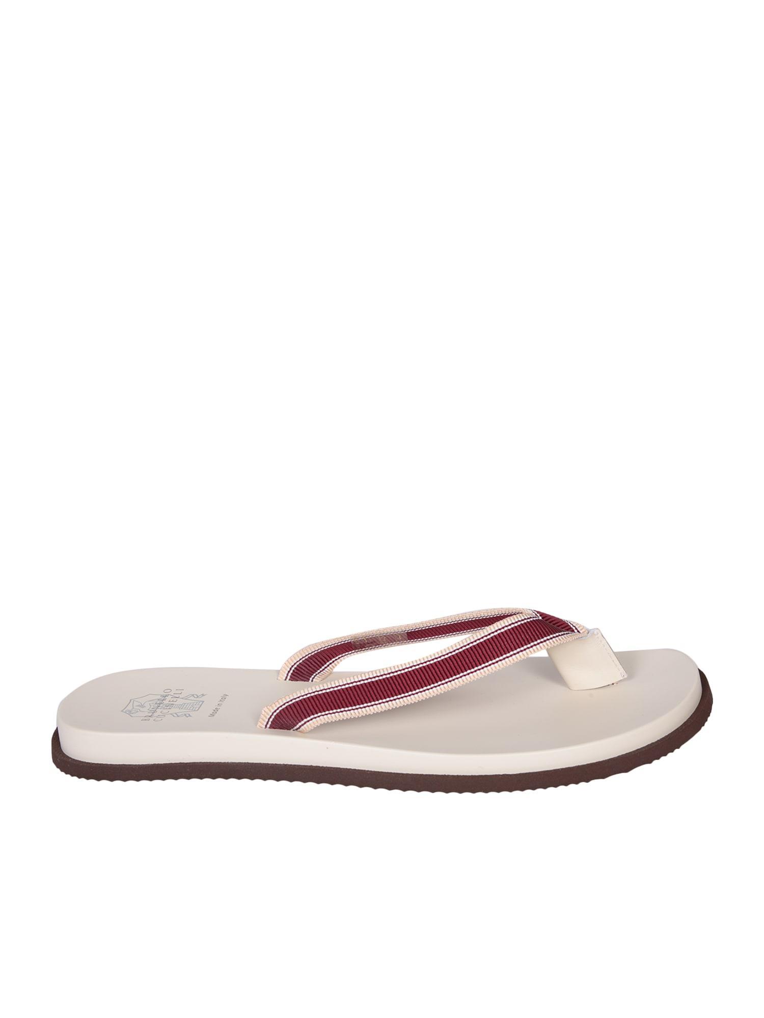 Flip Flops In Red Product Image