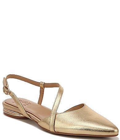 Naturalizer Hawaii Leather Slingback Dress Flats Product Image