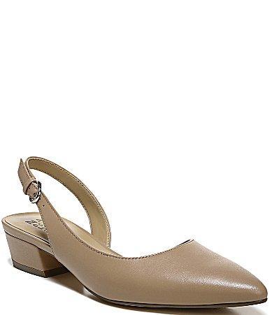 Naturalizer Banks Metallic Leather Slingback Dress Pumps Product Image