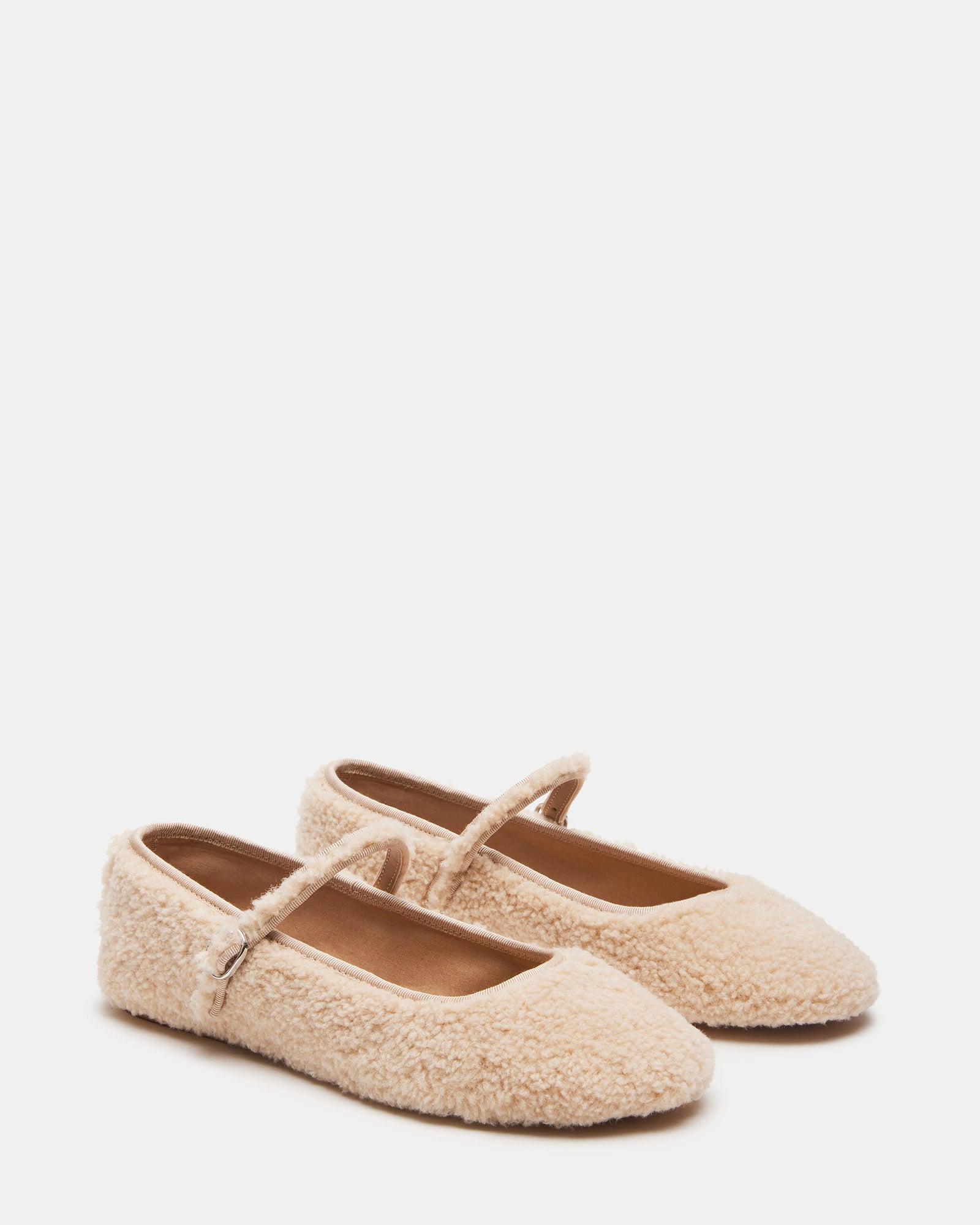 VINETTA FAUX SHEARLING NATURAL Product Image