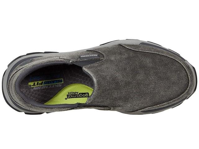 SKECHERS Relaxed Fit Respected - Fallston (Charcoal) Men's Shoes Product Image