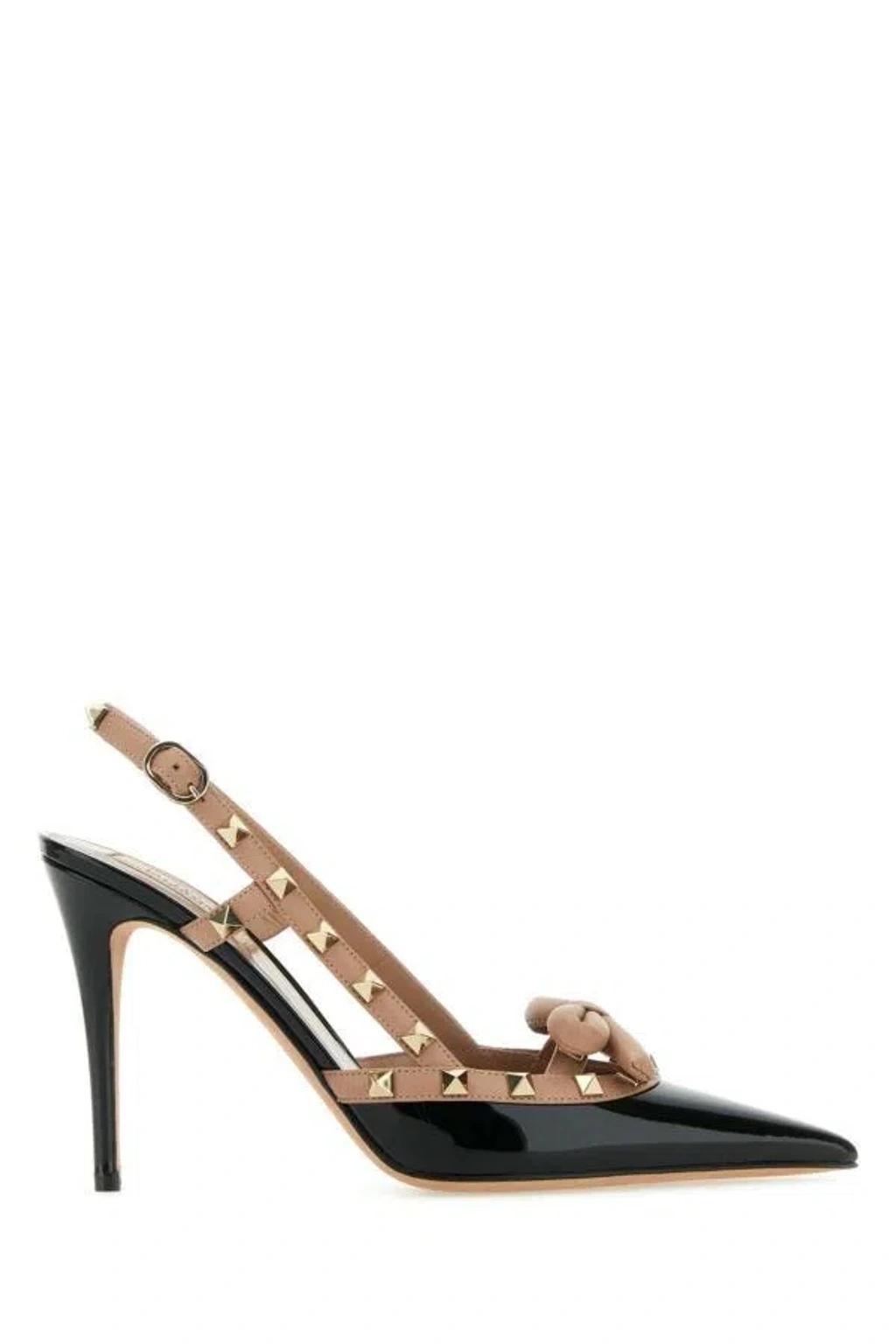 Rockstud Bow Pumps In Multicolor Product Image