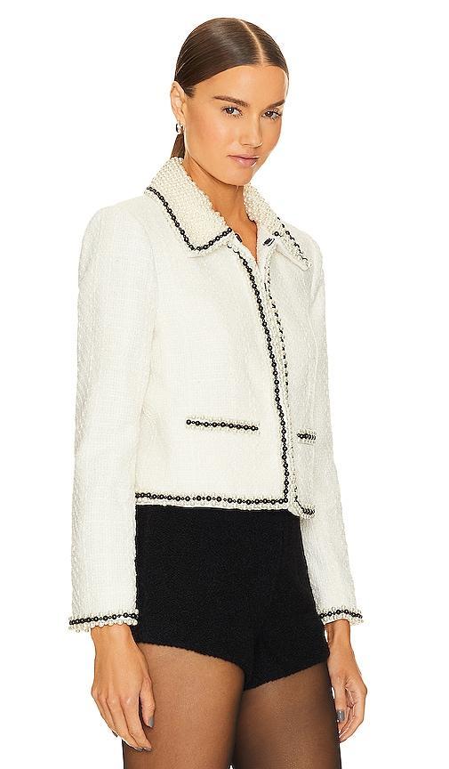 Womens Kidman Bead-Embellished Tweed Jacket Product Image