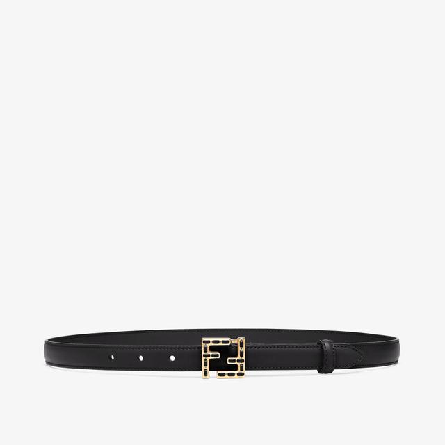 FF BeltBlack leather belt Product Image