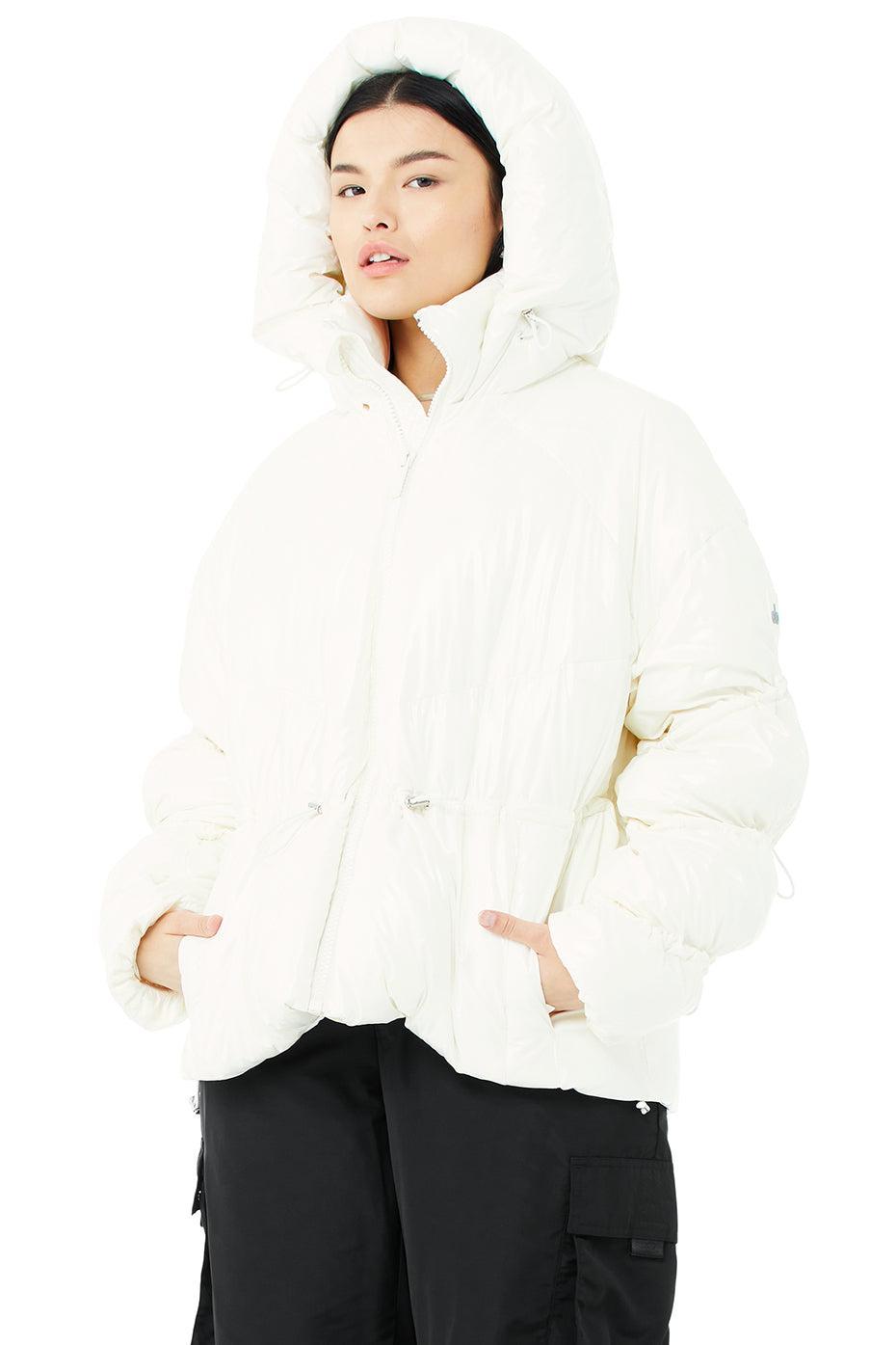 Stunner Puffer Jacket - Ivory Male Product Image