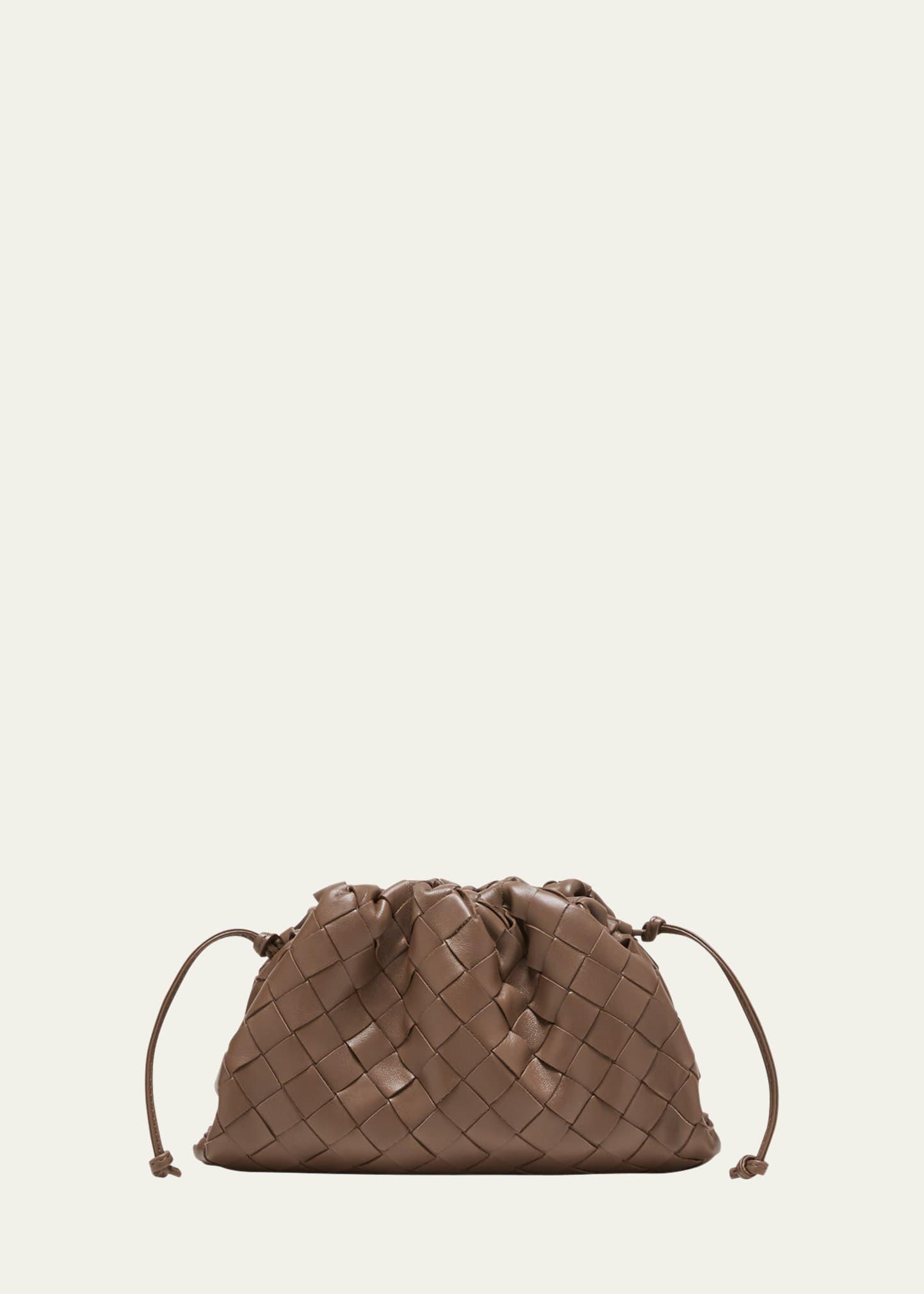 Bottega Veneta Small The Pouch Leather Clutch Product Image