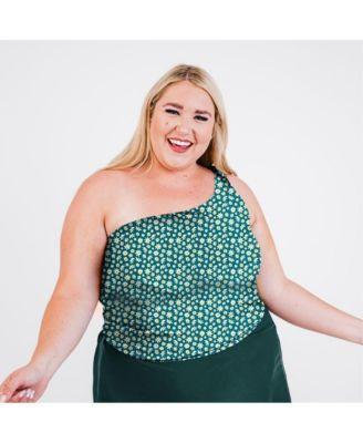 Plus Size Layla Crop Swim Top Product Image